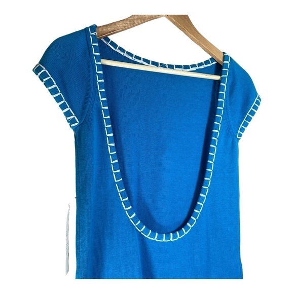 Susana Monaco Scoop Back Sweater Dress NWT - Picture 4 of 6